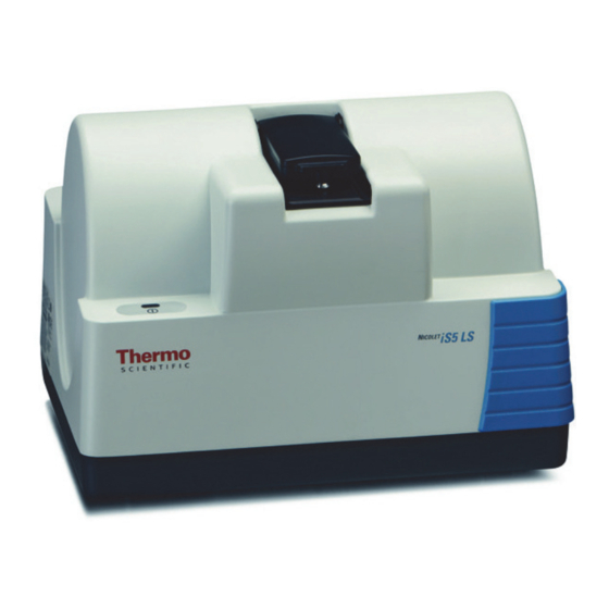 THERMO SCIENTIFIC NICOLET IS5 LS USER MANUAL Pdf Download | ManualsLib