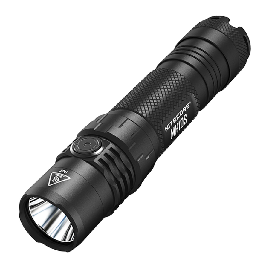 NITECORE MH10S - Rechargeable Flashlight Manual | ManualsLib