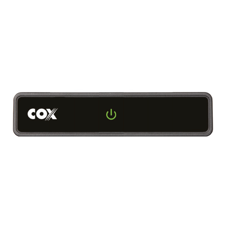 COX Mini Box Instructions ManualsLib