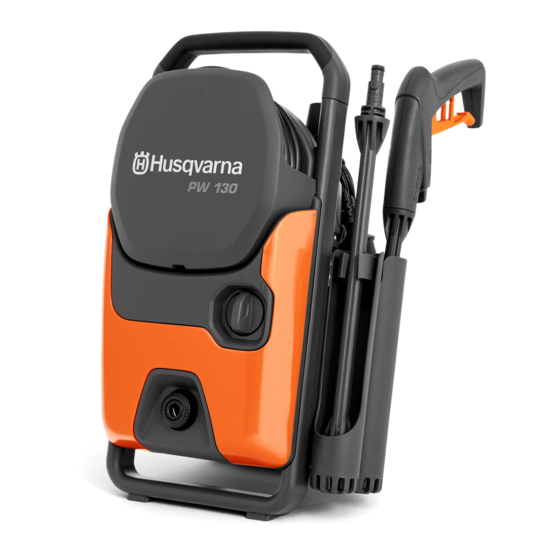 HUSQVARNA PW 130 OPERATOR