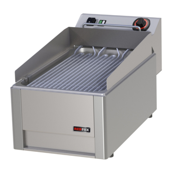 Redfox GV 30 E Instructions For Installation And Use Manual
