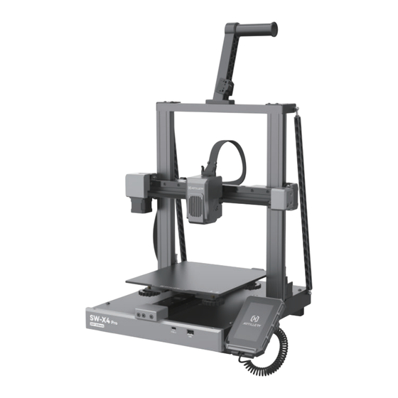 Artillery Sidewinder X4 Pro User Manual