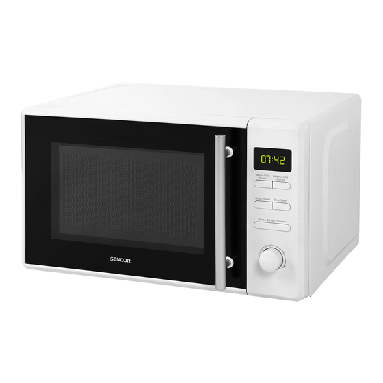 Sencor SMW 5220 Instruction Manual