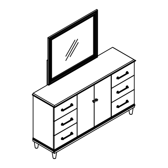 Homelegance Bristol 1451-5 Assembly Instruction
