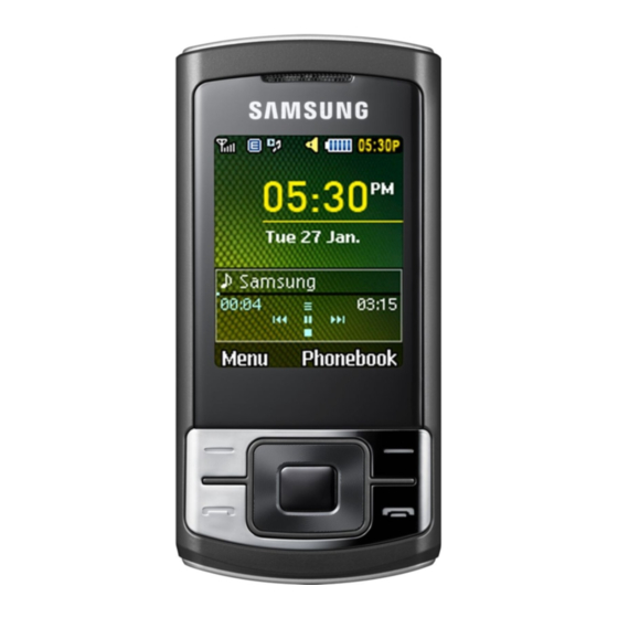 Samsung C3050 User Manual
