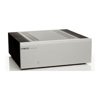 Musical Fidelity M8700m Instructions For Use Manual