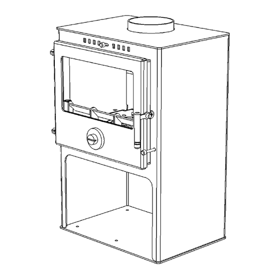 Mendip Stoves 8 standard Operating/Service Instructions Manual