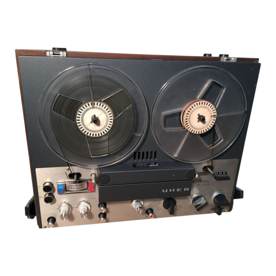 uher Royal de Luxe C User Manual