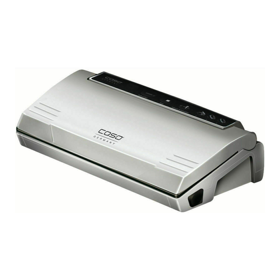 User Manuals: Caso VC100 Vacuum Sealer