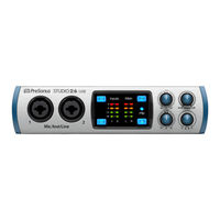 PRESONUS Studio 2/6 Getting Started