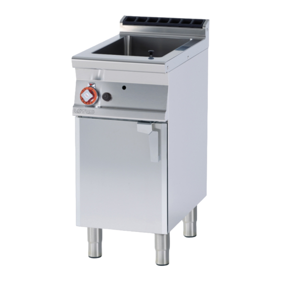Lotus cooker BRF-74G Instructions For Installation And Use Manual