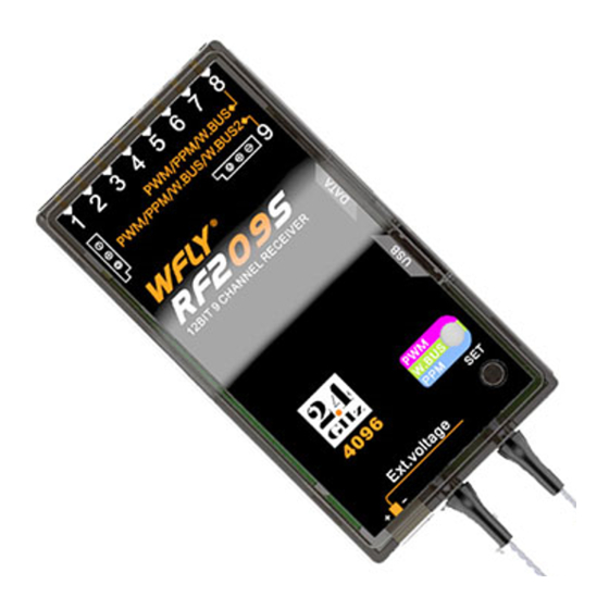 Wfly RF209S Manual