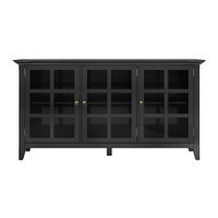SIMPLIHOME brooklyn+max WynclenHall AXCACA39-BL Quick Start Manual