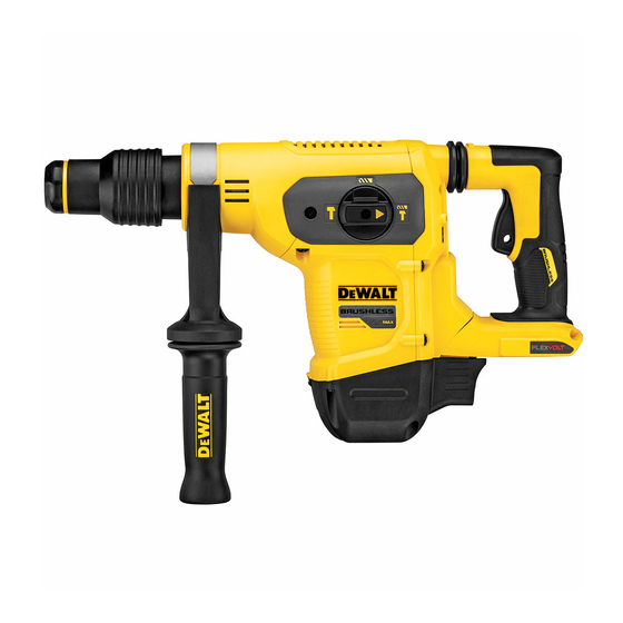 DEWALT XR DCH481 ORIGINAL INSTRUCTIONS MANUAL Pdf Download ManualsLib