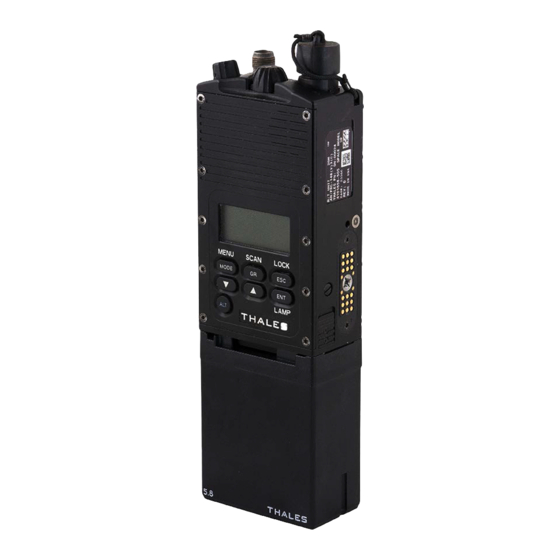 THALES AN/PRC148 OPERATION AND MAINTENANCE INSTRUCTIONS WITH