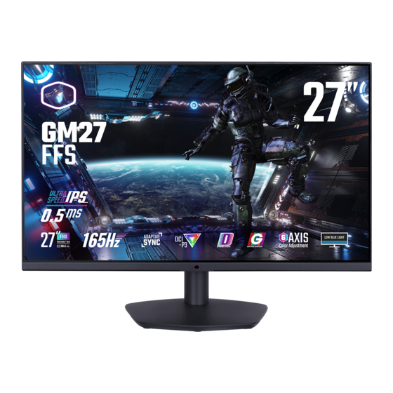 COOLER MASTER GM27-FFS USER MANUAL Pdf Download | ManualsLib