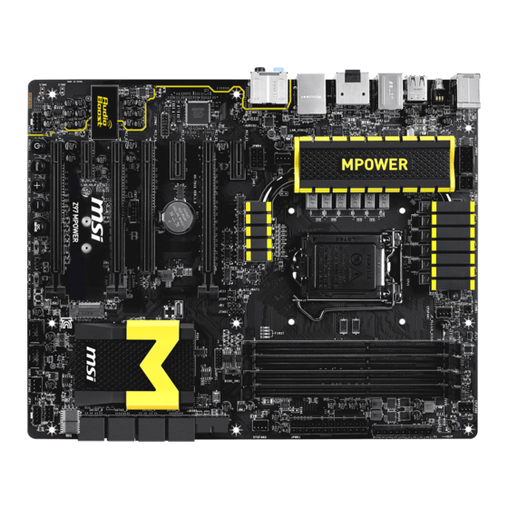 MSI MPOWER Z97 MANUAL Pdf Download ManualsLib