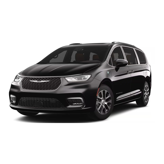 CHRYSLER PACIFICA HYBRID 2023 MANUAL Pdf Download ManualsLib