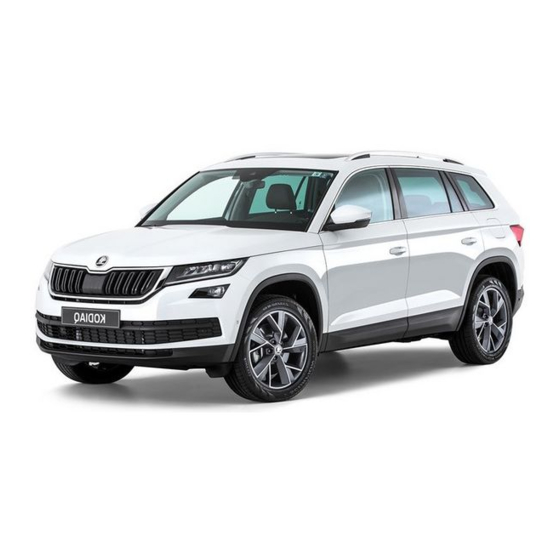 Skoda Kodiaq 2017 Workshop Manual