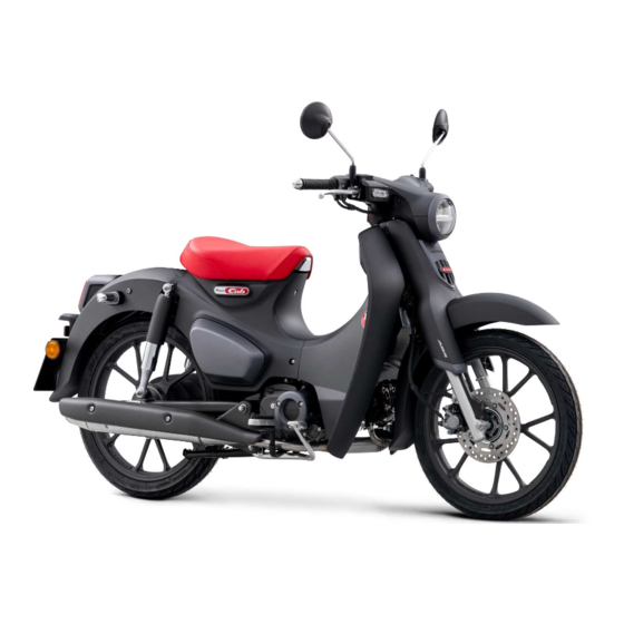 HONDA SUPERCUB C125A 2022 OWNER'S MANUAL Pdf Download | ManualsLib