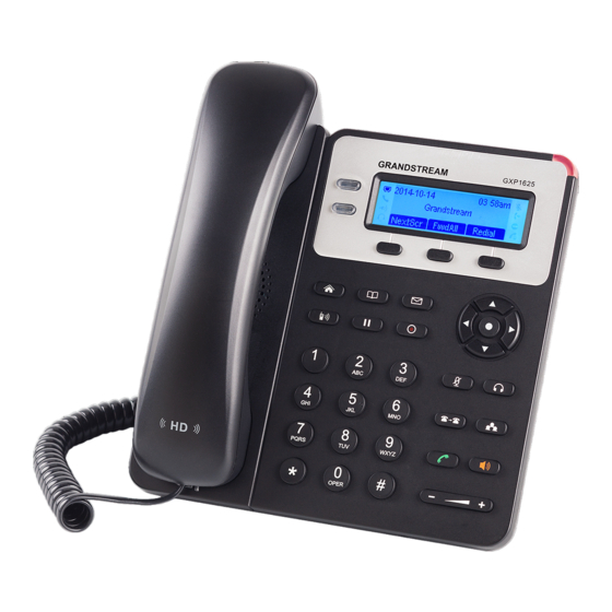 Grandstream Networks GXP-1625 Using