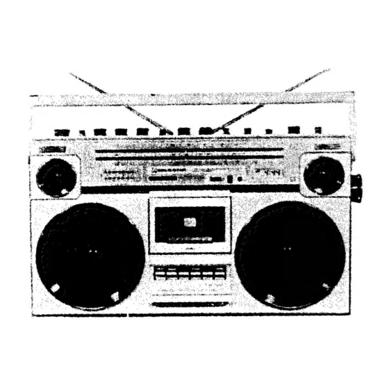 LG GoldStar TSR-580 Service Manual