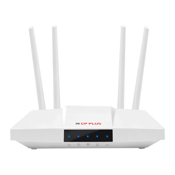 CP Plus CP-XR-DE41-S-V2 Quick Installation Manual