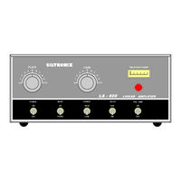 SILTRONIX LA-600 Operating & Service Manual