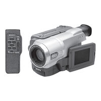Sony Hi8 Handycam Vision CCD-TRV408 Service Manual