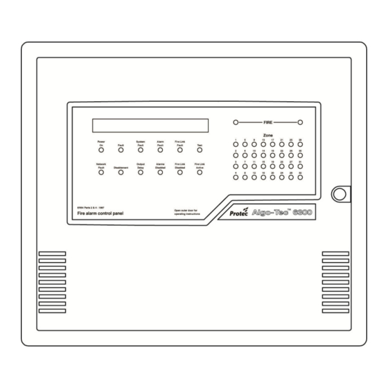 Protec Algo-Tec 6300 Installation Manual