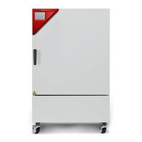 Binder KB 115-UL (E4) Operating Instructions Manual