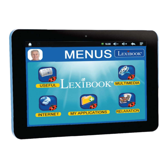 LEXIBOOK SERENITY MFC410EN Instruction Manual