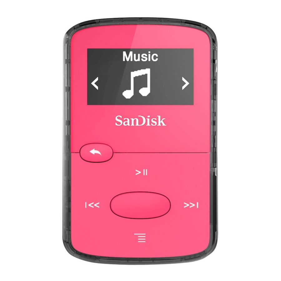 SanDisk Clip Jam User Manual
