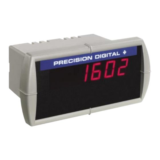 PRECISION DIGITAL DART PD602 User Manual