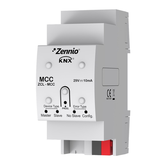 Zennio ZCL-MCC User Manual