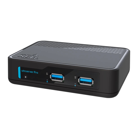 SEH utnserver Pro Quick Installation Manual