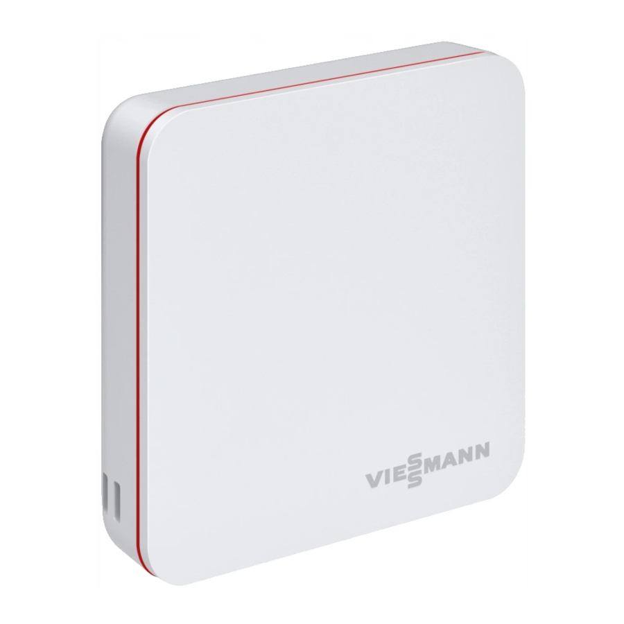 Viessmann ViCare Operating Instructions Manual