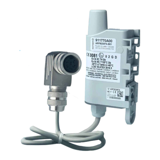 Adeunis RF BINDER CONNECTOR Quick Start Manual