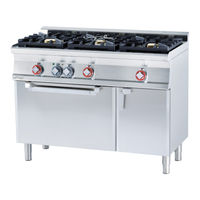 Lotus cooker CF3-612GEMV Instructions For Installation And Use Manual