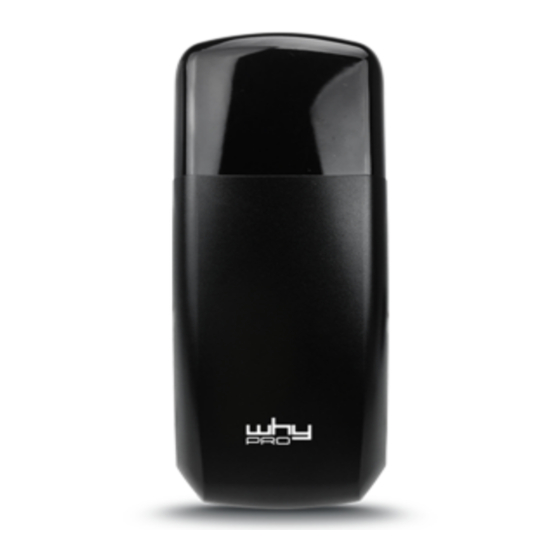 SICE Tech WHY PRO WHY-PH1 Instruction Manual And Warnings