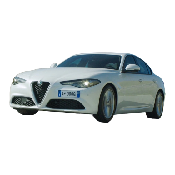 ALFA ROMEO GIULIA QUICK MANUAL Pdf Download ManualsLib
