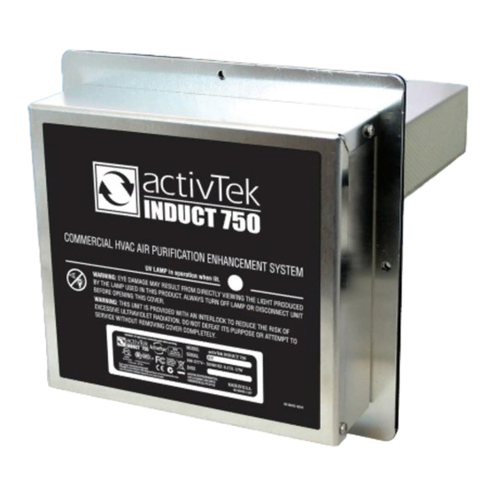ACTIVTEK INDUCT 2000 MANUAL Pdf Download ManualsLib
