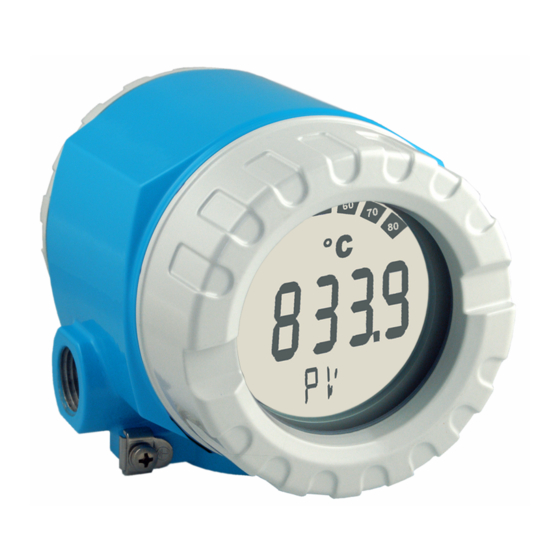 ENDRESS+HAUSER ITEMP HART TMT162 OPERATING INSTRUCTIONS MANUAL Pdf