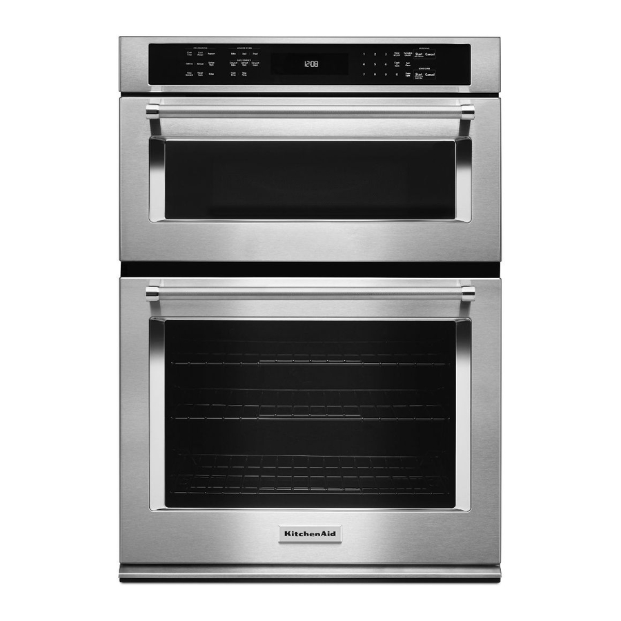 KitchenAid KOCE500ESS Electric Microwave Oven Control Guide ManualsLib