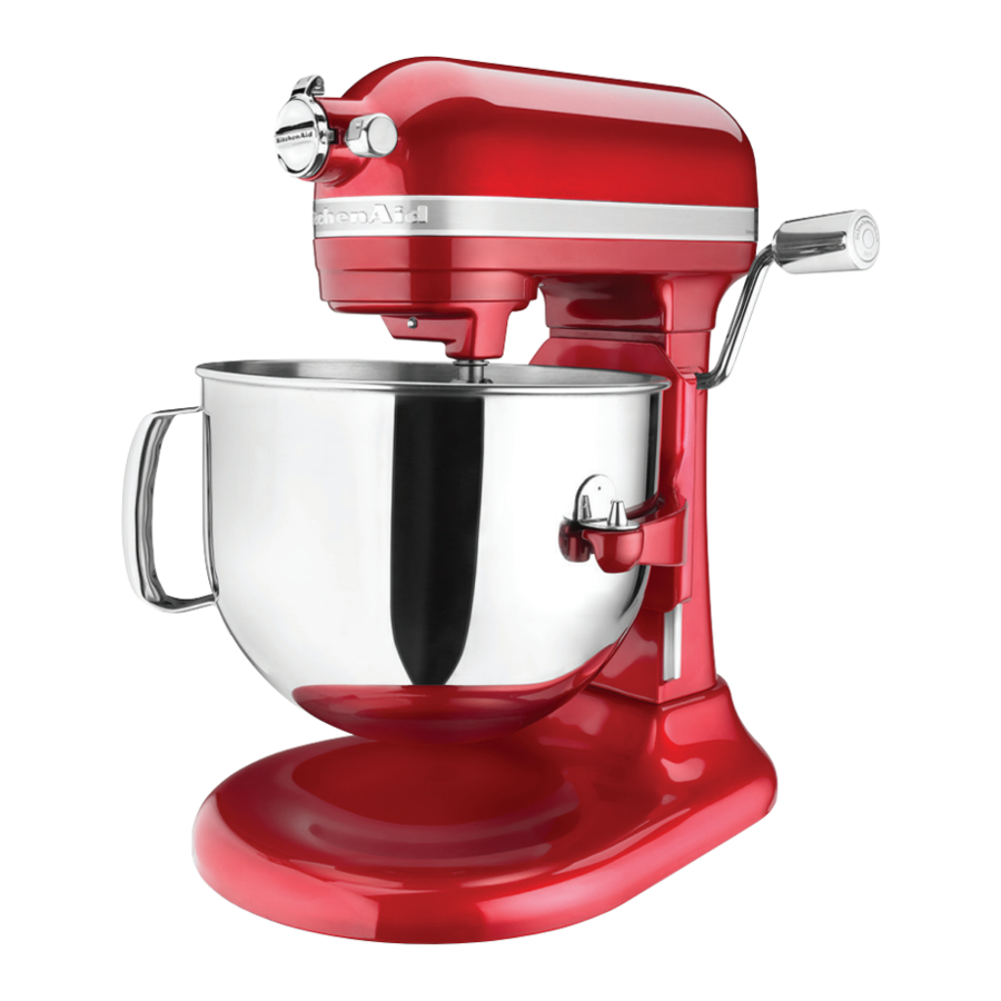 KitchenAid Stand Mixer Repair-Replacing the speed control lever 
