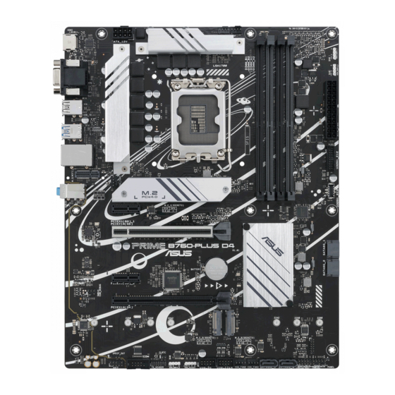 Asus ROG STRIX B760 Series Bios Manual