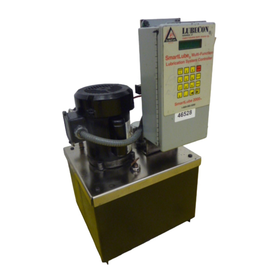 LUBECON SMART LUBE 2000 MANUAL Pdf Download ManualsLib