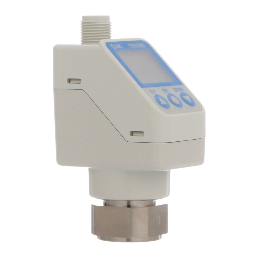 SMC ISE70, ISE71 High Precision Digital Pressure Switch Manual