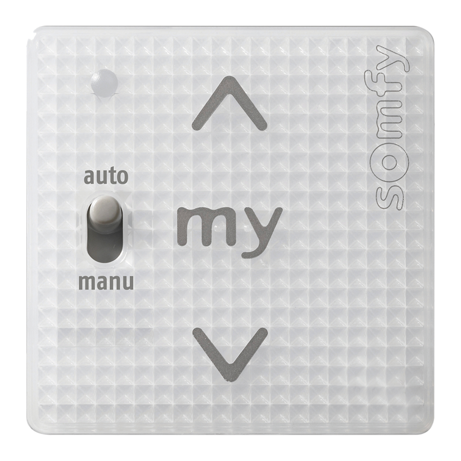 SOMFY SMOOVE UNO io Controller Installation Guide ManualsLib