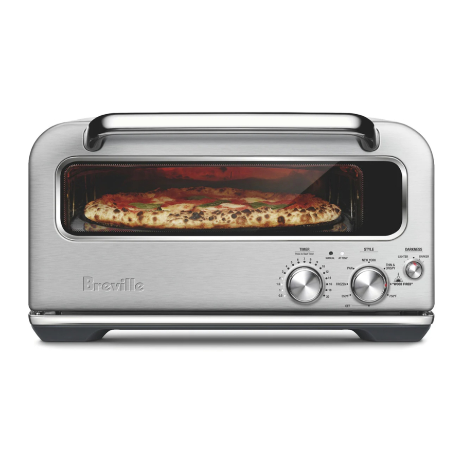 Breville Smart Oven Pizzaiolo Manual ManualsLib